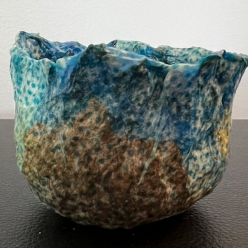 Handmade Paper Bowl #17